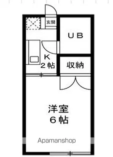 ヴァレーゼ上大岡【1階】の間取り