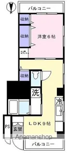 桃林ハイツ【2階】の間取り