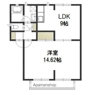 パールハイツ【2階】の間取り