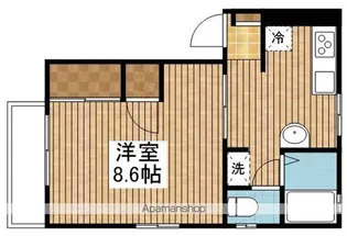 マイネル【1階】の間取り