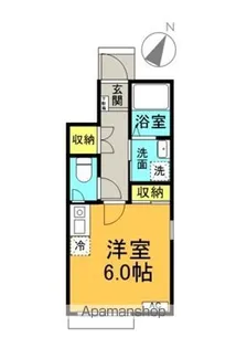 ベレガンス新鎌ヶ谷Ⅱ【1階】の間取り