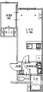 SAIRIS五香南【1階】の間取り