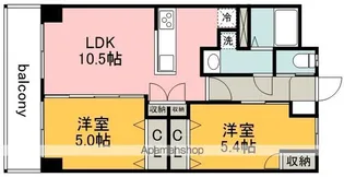 PARK MODERN つつじヶ丘【3階】の間取り