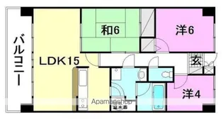 グラシアス道後【302号室】の間取り