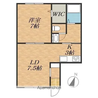 ももはうす【1階】の間取り