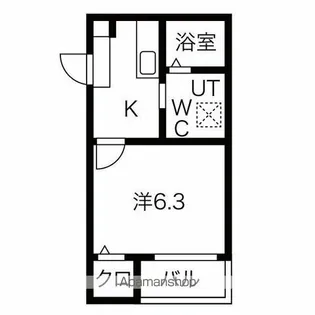 COMFORT PLUS【1階】の間取り