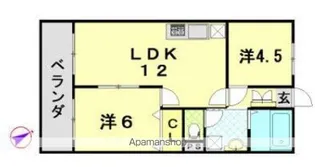 佐々木ビル【4階】の間取り