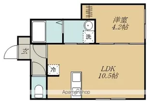 IL MIO CAMPOⅡ【1階】の間取り