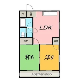 ライフレジデンス【301号室】の間取り