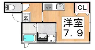 メゾンセドーレIII【1階】の間取り