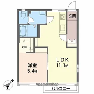 メゾン パルコ【103号室】の間取り