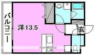 クオリスタ高砂【102号室】の間取り