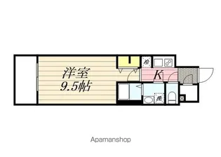 SーRESIDENCE岐阜駅【3階】の間取り