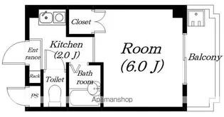 滋賀県草津市西大路町【アパート】の間取り