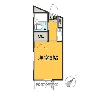 レジデンス川寺【2階】の間取り