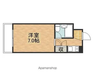 リベルテ矢野【2階】の間取り