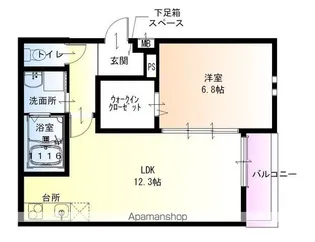 フジパレス湊駅東【1階】の間取り