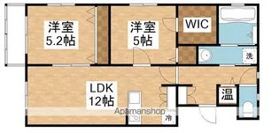 カズミマンション【101号室】の間取り