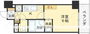 ミオーラ高槻【7階】の間取り