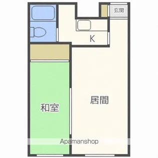 創成グランドハイツ【7階】の間取り