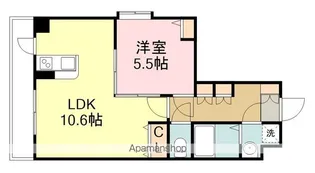 サンヴァーリオ仙台駅東【4階】の間取り