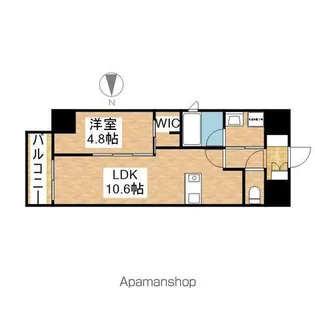 ルネフラッツ今池駅前SOUTH【2階】の間取り