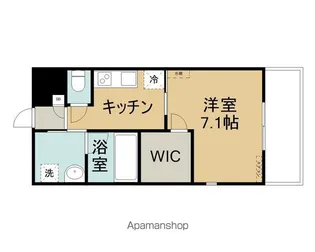 (仮称)ディークレスト三輪田町【401号室】の間取り