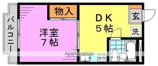 レクコーポ南阿佐谷【1階】の間取り