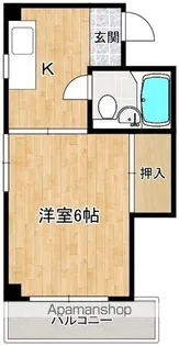 イヌイビル【3階】の間取り