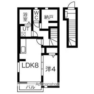 PINO(ピーノ)E【2階】の間取り