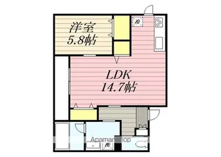 SIESTA DAIKUMACHI【2階】の間取り