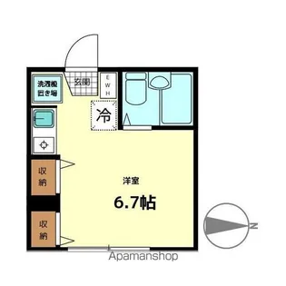 アクセス押上【4階】の間取り