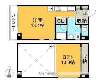 BUILD LUXE【3階】の間取り