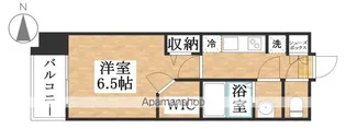 パルティール庄内通【4階】の間取り