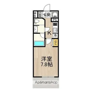 セノアタワー泉【12階】の間取り