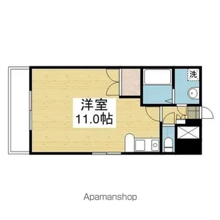 カサグランデ小坂【201.号室】の間取り