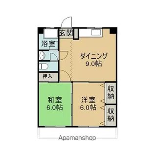 三上ビル【304号室】の間取り