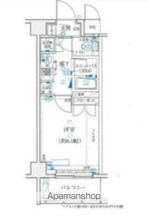 エルヴィエントアース墨田吾妻【4階】の間取り