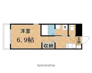 シャナイア愛宕【2階】の間取り