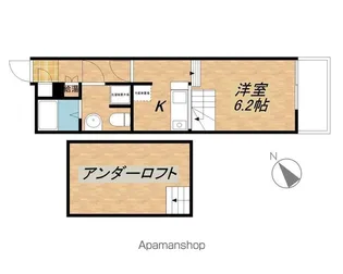 REGINA【111号室】の間取り