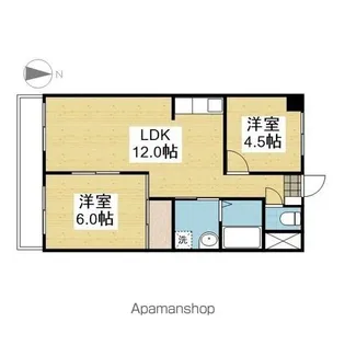 和泉パールハイツ【207.号室】の間取り