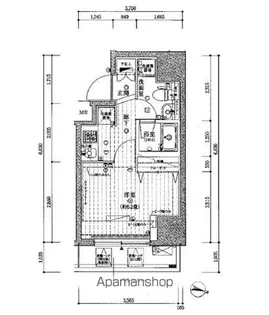 プレール・ドゥーク板橋本町Ⅱ【2階】の間取り