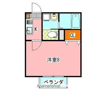 J−COURT蘇我【2階】の間取り