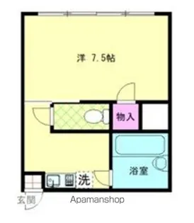 Gハウス A棟【11号室】の間取り