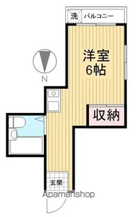 メゾンドマキシム【4階】の間取り
