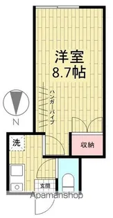 かどさわハイツ【101号室】の間取り