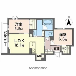 アイ ヴィラ【3階】の間取り
