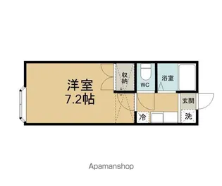 ヴァルーンレイム8【1階】の間取り