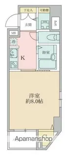 シンシティー浅草橋【4階】の間取り