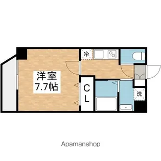 プレイズシード瑞穂通【3階】の間取り